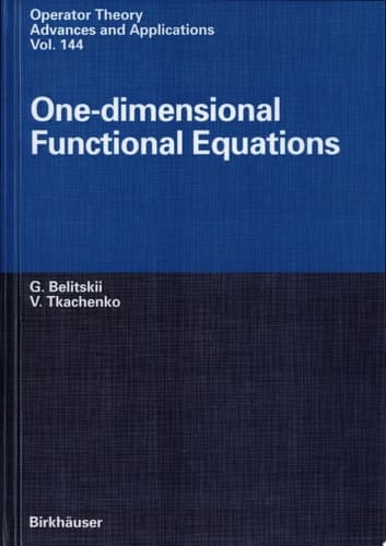 One-dimensional Functional Equations