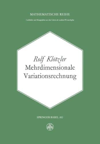 Mehrdimensionale Variationsrechnung
