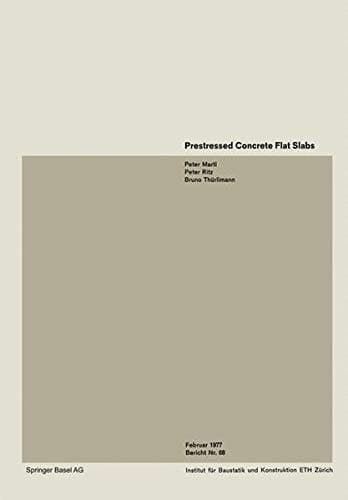Prestressed Concrete Flat Slabs / Dalles plates précontraintes / Vorgespannte Flachdecke