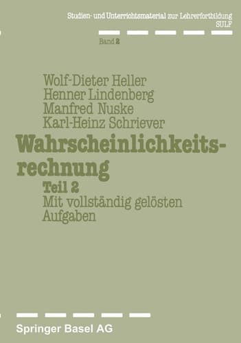 Wahrscheinlichkeitsrechnung Teil 2 Mit vollständig gelösten Aufgaben