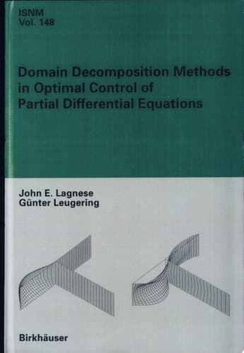 Domain in Decomposition Methods in Optimal Control of Partial Differential Equations