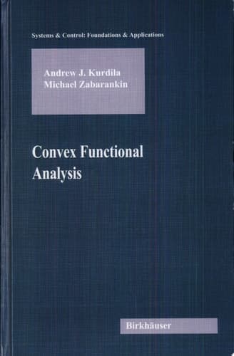 Convex Functional Analysis