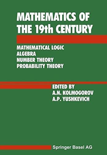 Mathematics of the 19th Century Geometry, Analytic Function Theory