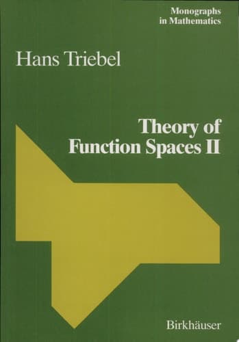Theory of Function Spaces II