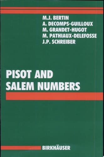 Pisot and Salem Numbers