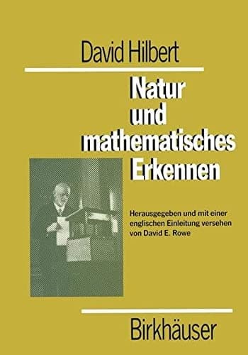 Natur und mathematisches Erkennen Vorlesungen, gehalten 1919-1920 in Göttingen