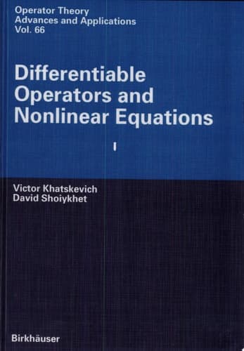 Differentiable Operators and Nonlinear Equations