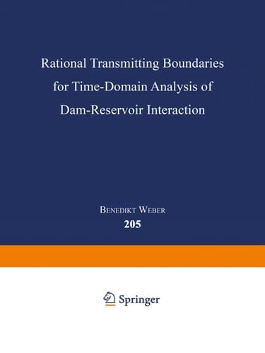 Rational Transmitting Boundaries for Time-Domain Analysis of Dam-Reservoir Interaction