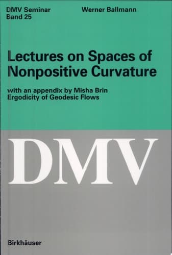 Lectures on Spaces of Nonpositive Curvature