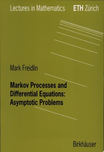 Markov Processes and Differential Equations Asymptotic Problems