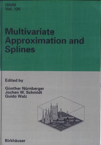 Multivariate Approximation and Splines