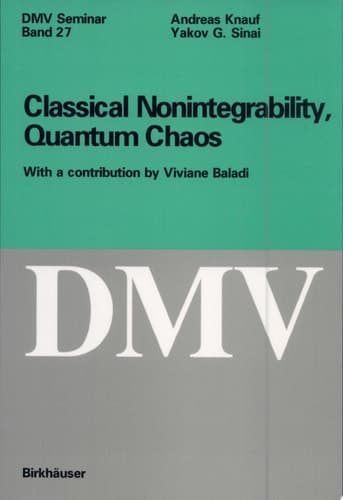 Classical Nonintegrability, Quantum Chaos