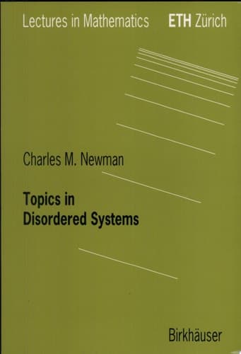 Topics in Disordered Systems