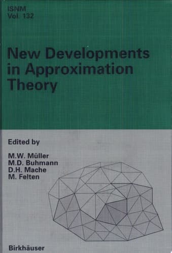 New Developments in Approximation Theory 2nd International Dortmund Meeting (IDoMAT) '98, Germany, February 23-27, 1998
