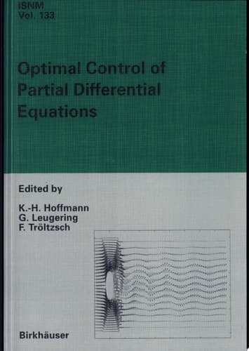 Optimal Control of Partial Differential Equations International Conference in Chemnitz, Germany, April 20-25, 1998