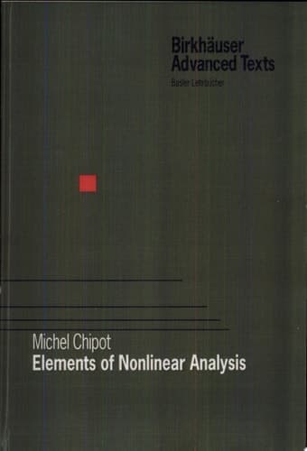 Elements of Nonlinear Analysis