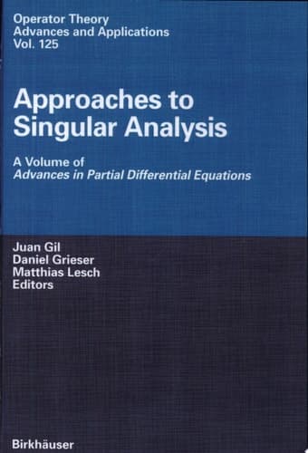 Approaches to Singular Analysis