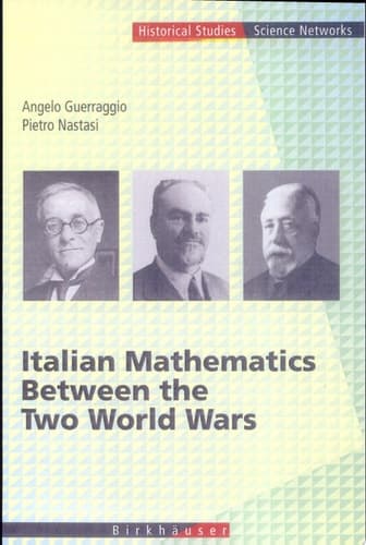 Italian Mathematics Between the Two World Wars