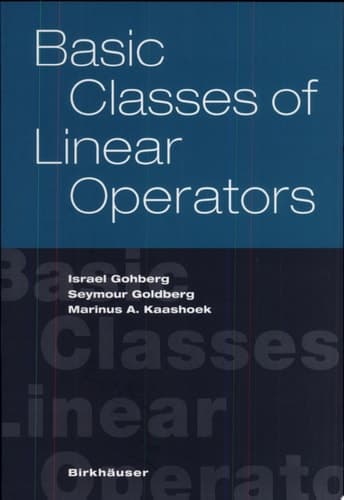 Basic Classes of Linear Operators