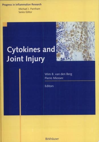 Cytokines and Joint Injury