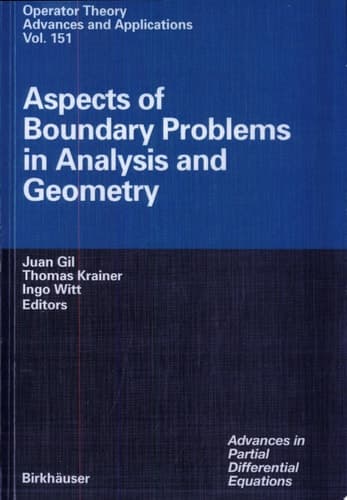 Aspects of Boundary Problems in Analysis and Geometry