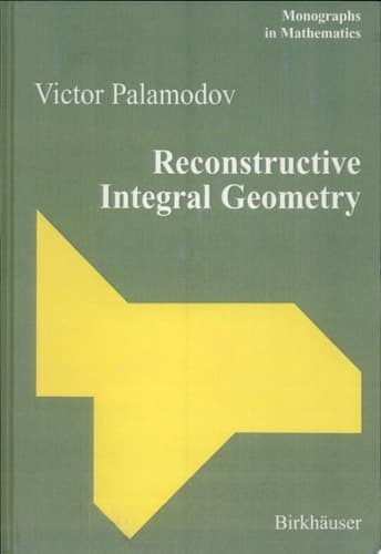 Reconstructive Integral Geometry