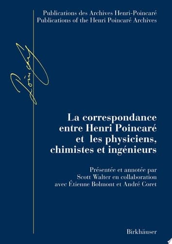 La Correspondance D'Henri Poincare Sciences Physiques