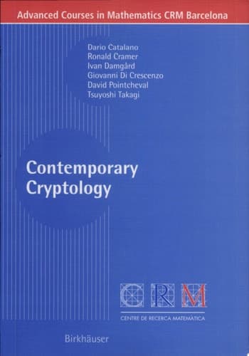 Contemporary Cryptology