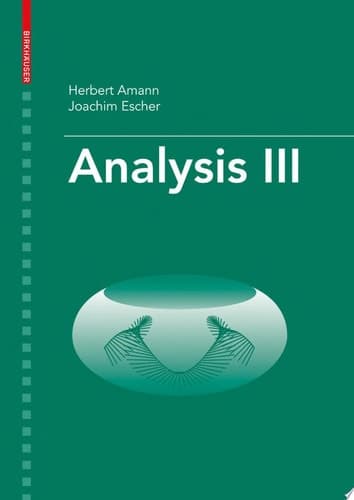 Analysis III