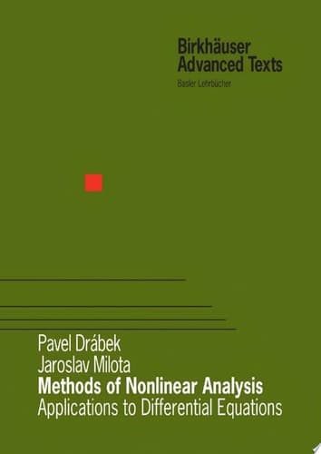 Methods of Nonlinear Analysis Applications to Differential Equations