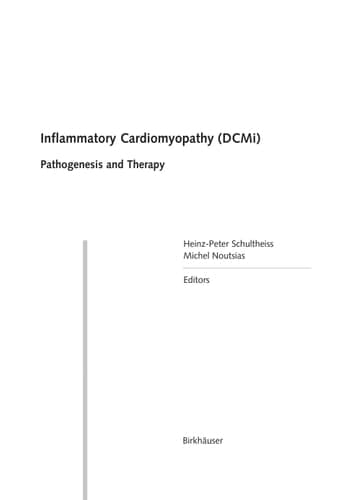 Inflammatory Cardiomyopathy (DCMi) - Pathogenesis and Therapy