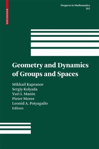 Geometry and Dynamics of Groups and Spaces In Memory of Alexander Reznikov