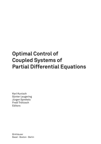 Optimal Control of Coupled Systems of Partial Differential Equations