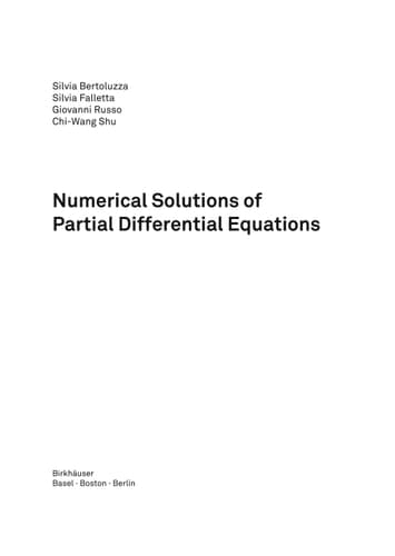Numerical Solutions of Partial Differential Equations