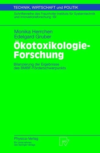 Ökotoxikologie-Forschung Bilanzierung der Ergebnisse des BMBF-Förderschwerpunkts