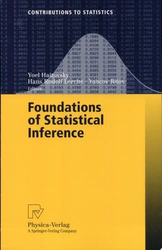 Foundations of Statistical Inference Proceedings of the Shoresh Conference 2000 ; with 18 Tables