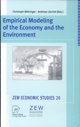 Empirical Modeling of the Economy and the Environment With 27 Figures and 42 Tables