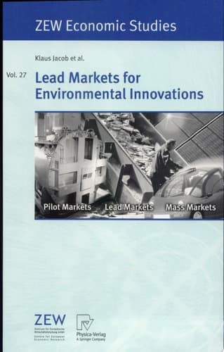 Lead Markets for Environmental Innovations