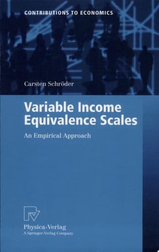 Variable Income Equivalence Scales An Empirical Approach