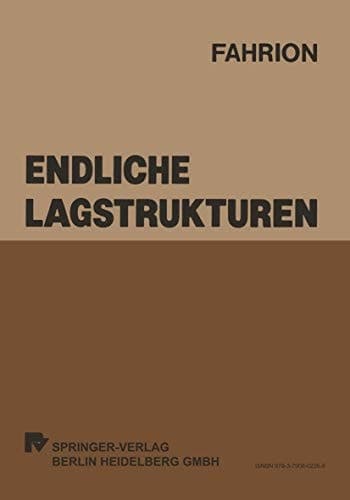 Endliche Lagstrukturen Klassifizierung und schätztheoretische Behandlung von Spline-Lags