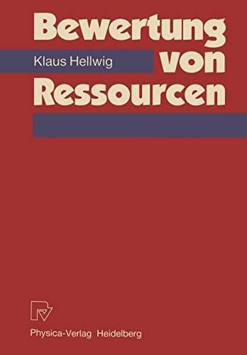 Bewertung von Ressourcen (German Edition)
