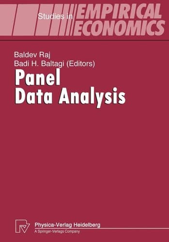 Panel Data Analysis (Studies in Empirical Economics)