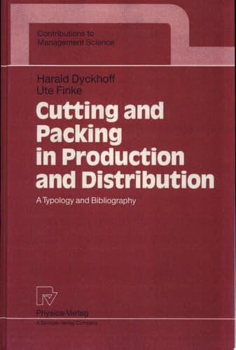 Cutting and Packing in Production and Distribution A Typology and Bibliography