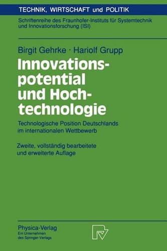 Innovationspotential und Hochtechnologie Technologische Position Deutschlands im internationalen Wettbewerb