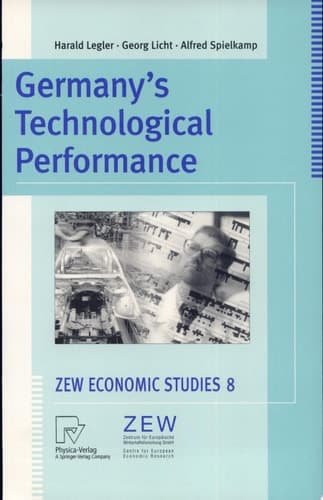 Germany’s Technological Performance A Study on Behalf of the German Federal Ministry of Education and Research