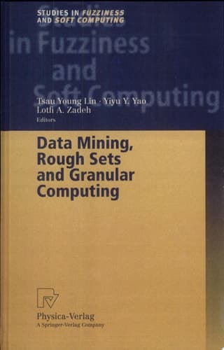 Data Mining, Rough Sets and Granular Computing
