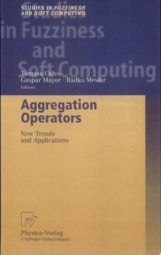 Aggregation Operators New Trends and Applications