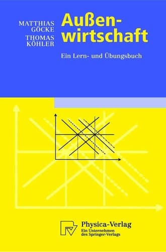 Außenwirtschaft Ein Lern- und Übungsbuch