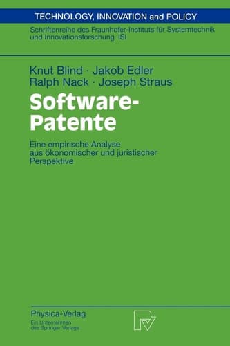 Software-Patente Eine empirische Analyse aus ökonomischer und juristischer Perspektive