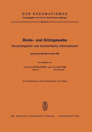 Binde- und Stützgewebe Morphologische und Biochemische Informationen